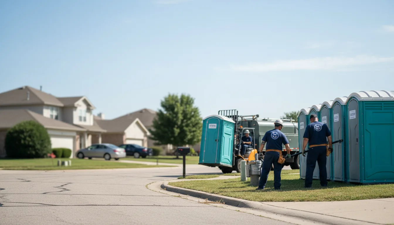 Porta Potty Rental in Strasburg, IL near me